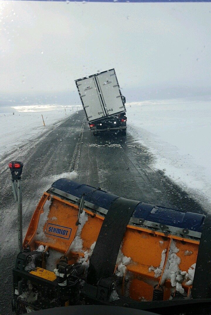 MAN vöruflutningabifreið Hermanns