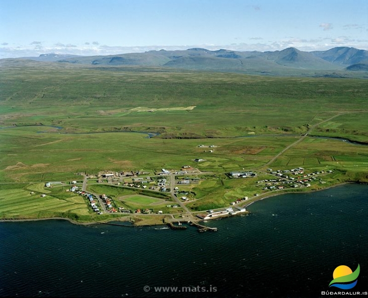 Búðardalur úr lofti